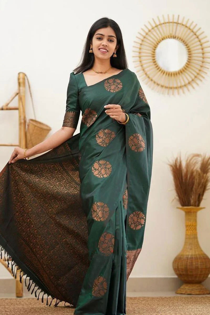 Mf 71 Soft Lichi Silk Designer Saree Catalog